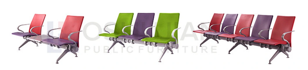 Manufacturers Airport Terminal Lounge VIP Waiting Lounge Beam Seating Link Waiting Bench Hospital Airport Reception Wholesale Chair Airport Row Chair