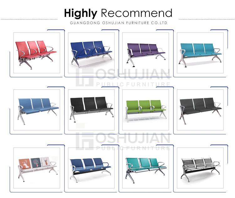 Wholesale Office Commercial Furniture Barber Shop Hospital Customers Reception Bank Link Lounge Airport Waiting Room Beam Chair Waiting Chair for Waiting Area