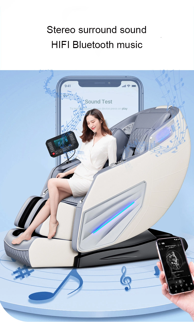 SL Track Zero Gravity Thai Stretch 4D Music Massage Chair