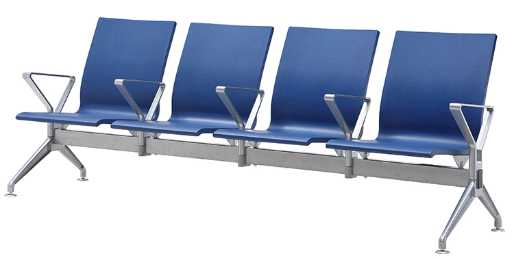 Mingle Airport Waiting Chairs PU Reception Waiting Room Hospital Lounge Eaiting Chair for 4 Seater